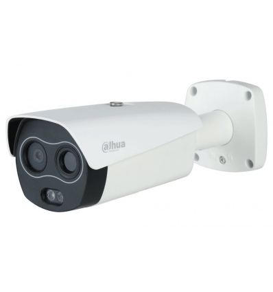 Dahua termální duální IP kamera/ termo 256x192 f7mm (24st)/ vizuál 4Mpix f8mm (33st)/ IR50m/ analytiky/ měření teploty