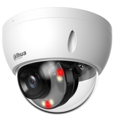 Dahua IPC Lite 2Mpix 30fps Full-Color/ dome/ 2,8mm (105st)/ WDR/ IR+white 30m/ mikrofon/ SMD+