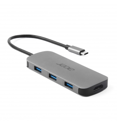 Acer 7in1 USB-C dongle (HDMI, DP, USB, RJ)