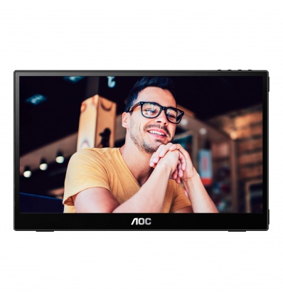 AOC/16T3EA/15,6"/IPS/FHD/60Hz/4ms/Black/3R