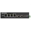 Hikvision DS-3T0506HP-E/HS - Průmyslový switch, 4x Gb PoE (1x Hi-PoE) + 2x Gb SFP, 60W, Super PoE