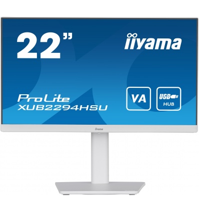 iiyama ProLite/XUB2294HSU-W2/21,5"/VA/FHD/75Hz/1ms/White/3R