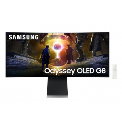 Samsung Odyssey OLED G8/G855D/34"/OLED/3440x1440/175Hz/0,03ms/Silver/3R