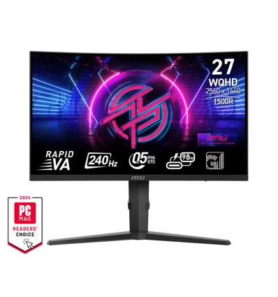 MSI MPG/275CQRXF/27"/VA/QHD/240Hz/0,5ms/Black/3R