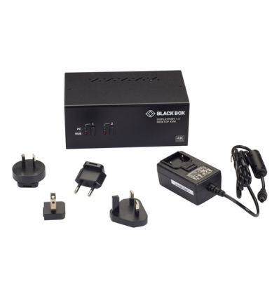 BlackBox KVM Switch - Dual-Monitor,DisplayPort 1.2,4K/60Hz