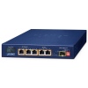 Planet BSP-115PV-15A solární PoE+ switch, 5x1Gb, 1x1Gb SFP, 5x PoE+ 802.3at, -20~65°C , IP30, LCD displej