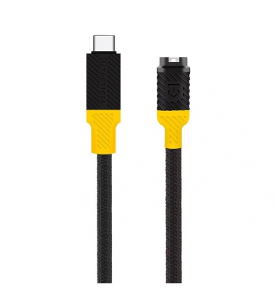 Tactical Recce 3:20 kabel pro Garmin USB-C Black/Yellow