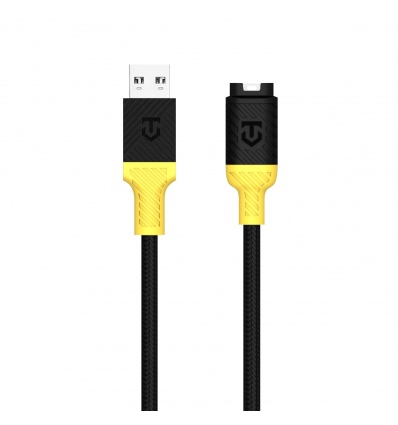 Tactical Recce 3:20 kabel pro Garmin USB-A Black/Yellow