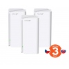 Tenda Nova MX21 Pro (3-pack) WiFi6E AXE5700 Mesh Gigabit system, 9x GLAN/GWAN, WPA3, VPN, CZ app