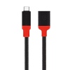 Tactical Pin4Fun Adapter USB-C/Lightning 0,1m Black/Red