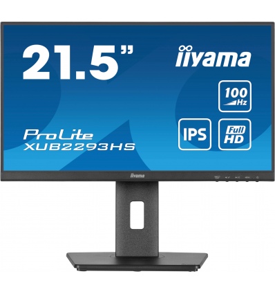 iiyama ProLite/XUB2293HS-B6/21,5"/IPS/FHD/100Hz/1ms/Black/3R