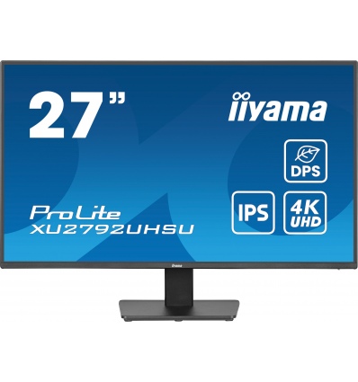 iiyama ProLite/XU2792UHSU-B6/27"/IPS/4K UHD/60Hz/4ms/Black/3R