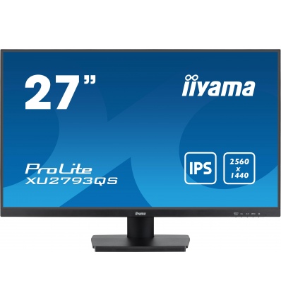 iiyama ProLite/XU2793QS-B6/27"/IPS/QHD/100Hz/1ms/Black/3R