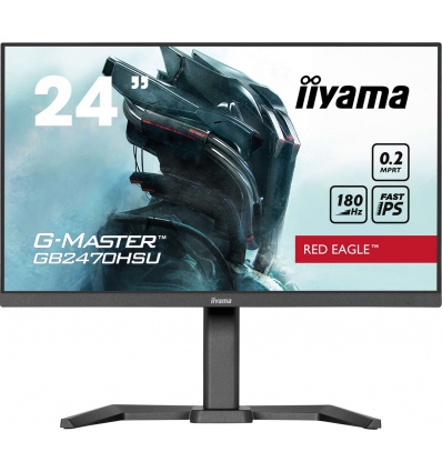 iiyama G-Master/GB2470HSU-B6/23,8"/IPS/FHD/180Hz/0,2ms/Black/3R