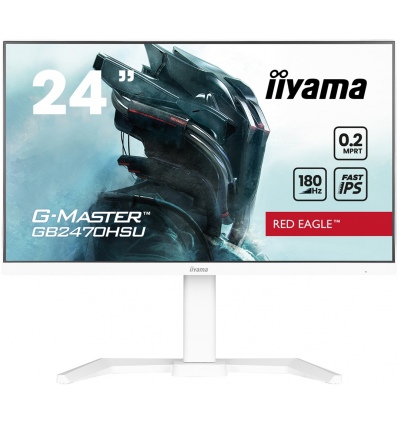 iiyama G-Master/GB2470HSU-W6/23,8"/IPS/FHD/180Hz/0,2ms/White/3R