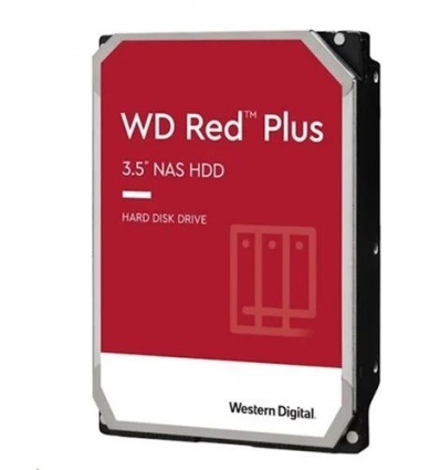 WD Red Plus/8TB/HDD/3.5"/SATA/5640 RPM/Červená/3R