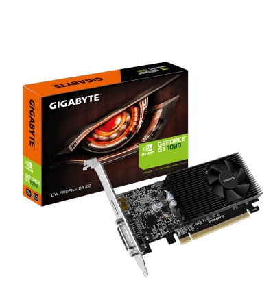 GIGABYTE GT 1030 Low Profile D4 2G