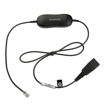 Jabra Smart Cord, QD-RJ10, 0,8m, straight