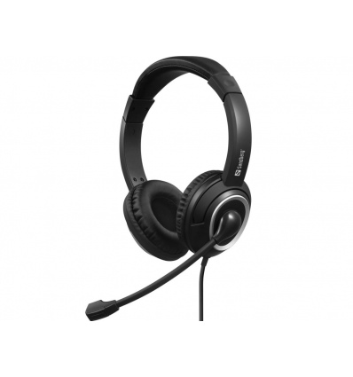 Sandberg PC sluchátka USB-C Chat Headset