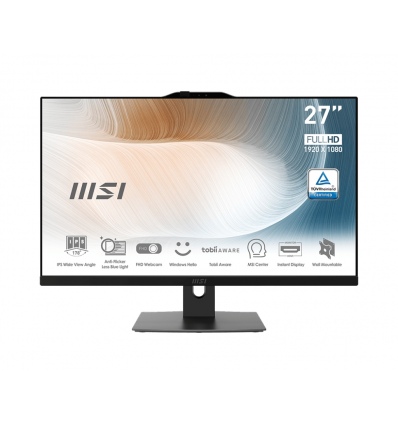 MSI Modern/AM272P 12M-440EU/27"/FHD/i5-1235U/8GB/512GB SSD/Intel UHD/W11H/Black/2R