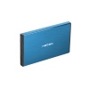 Externí box pro HDD 2,5" USB 3.0 Natec Rhino Go, modrý, hliníkové tělo