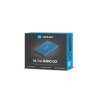 Externí box pro HDD 2,5" USB 3.0 Natec Rhino Go, modrý, hliníkové tělo