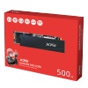 ADATA XPG GAMMIX S50 CORE/500GB/SSD/M.2 NVMe/Černá/Heatsink/3R