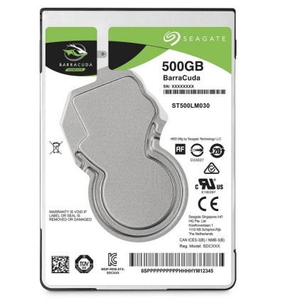 Seagate BarraCuda/500GB/HDD/2.5"/SATA/5400 RPM/2R