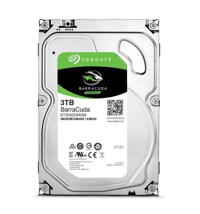 Seagate BarraCuda/3TB/HDD/3.5"/SATA/5400 RPM/2R