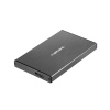 Externí box pro HDD 2,5" USB 3.0 Natec Rhino Go, černý, hliníkové tělo