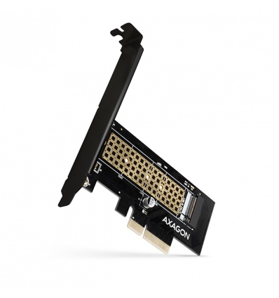 AXAGON PCEM2-N, PCIe x4 - M.2 NVMe M-key slot adaptér, vč. LP