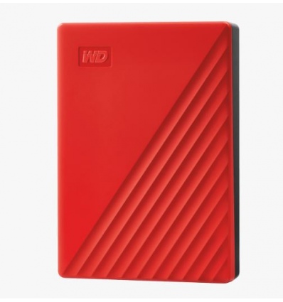 WD My Passport/4TB/HDD/Externí/2.5"/Červená/3R