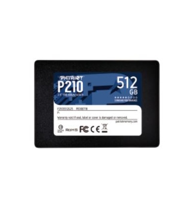 PATRIOT P210/512GB/SSD/2.5"/SATA/3R