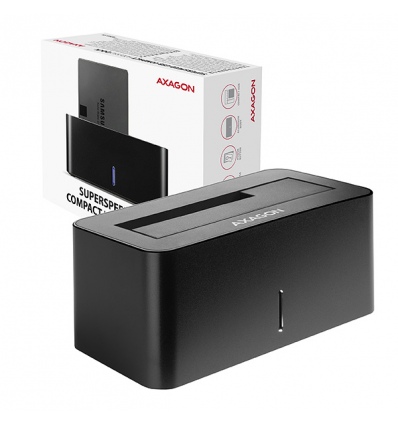 AXAGON ADSA-SN, USB 3.2 Gen1 - SATA 6G, 2.5"/3.5" HDD/SSD dokovací stanice