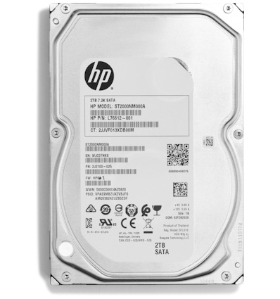 HP/2TB/HDD/3.5"/SATA/7200 RPM/1R