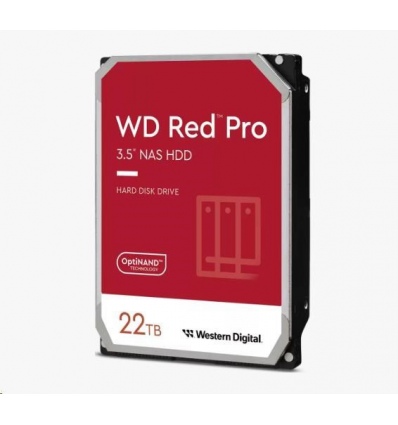 WD Red Pro/22TB/HDD/3.5"/SATA/7200 RPM/5R