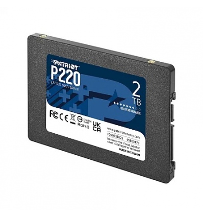 PATRIOT P220/2TB/SSD/2.5"/SATA/3R