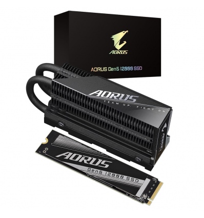 Gigabyte AORUS Gen5 12000/2TB/SSD/M.2 NVMe/Černá/Heatsink/5R