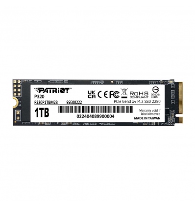 PATRIOT P320/1TB/SSD/M.2 NVMe/5R