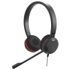 Jabra Evolve 20/Stereo/USB/Drát/Černá-červená