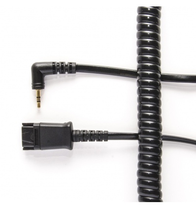 JPL BL-06+P kabel pro náhlavky s QD konektorem do 2.5mm jack