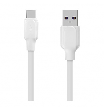 OBAL:ME Simple USB-A/USB-C Kabel 1m White