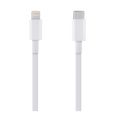 OBAL:ME Fast Charge USB-C/Lightning Kabel 1m White