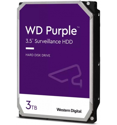 WD Purple/3TB/HDD/3.5"/SATA/5400 RPM/3R