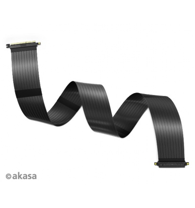 AKASA Riser black XL, 100 cm