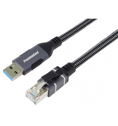 Ethernet. kabel USB3.2- LAN RJ45 10/100/1000, 1m