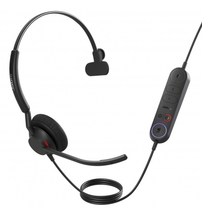 Jabra Engage 40 (Inline Link)/Mono/ANC/USB/Drát/MS/Černá