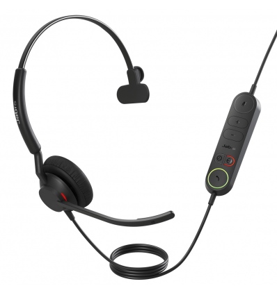 Jabra Engage 40 (Inline Link)/Mono/ANC/USB/Drát/Černá