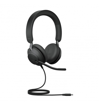 Jabra Evolve2 40 SE/Stereo/USB-C/Drát/Černá