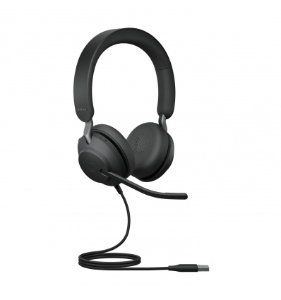 Jabra Evolve2 40 SE/Stereo/USB/Drát/Černá